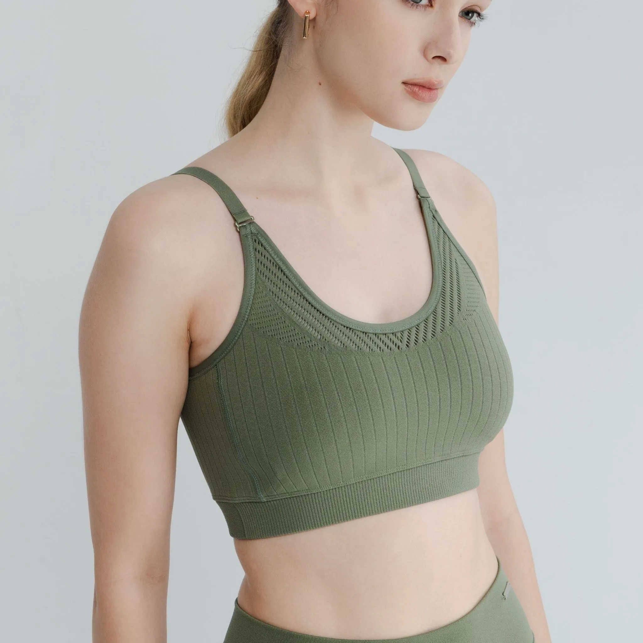 Newday Open Back Light Support Bra