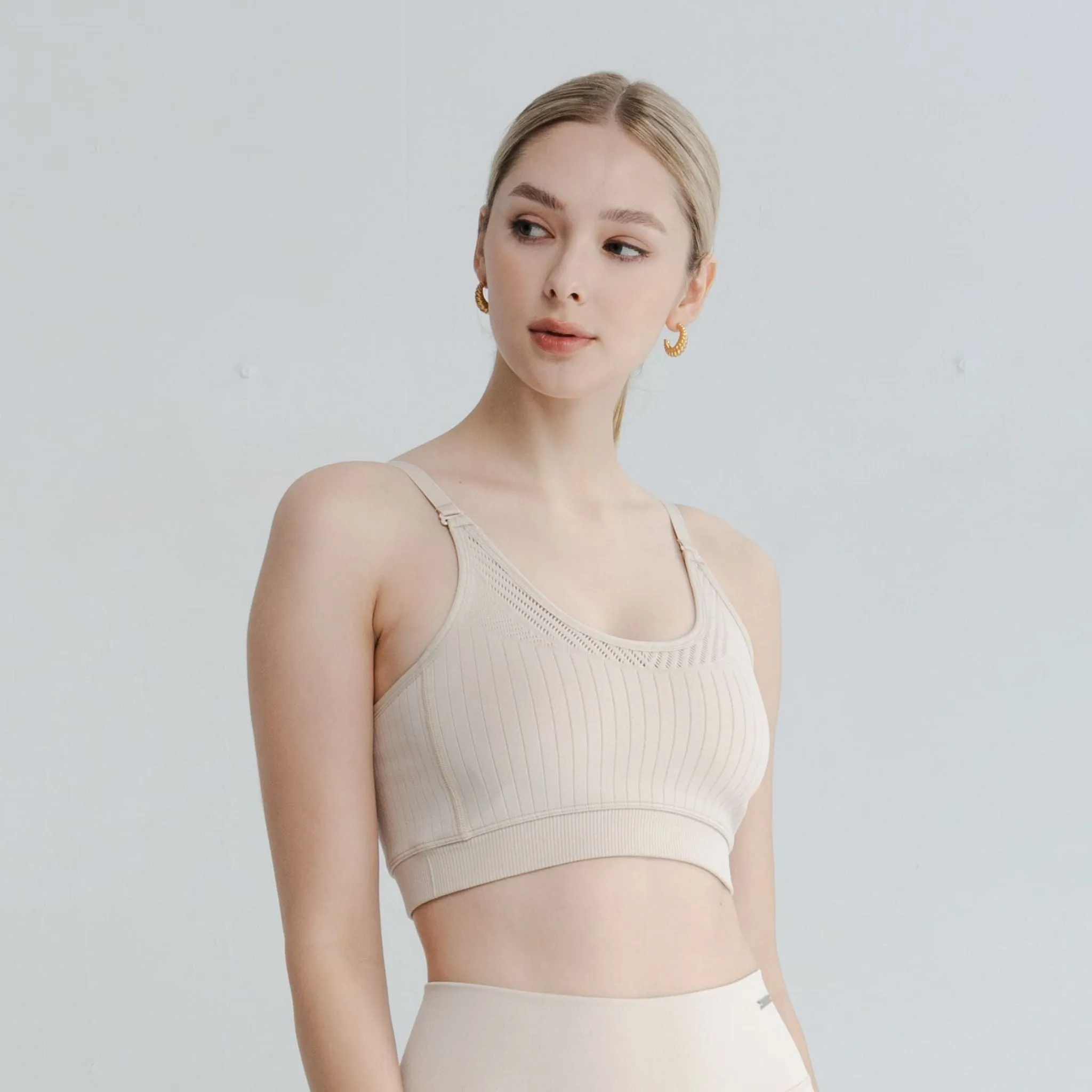 Newday Open Back Light Support Bra