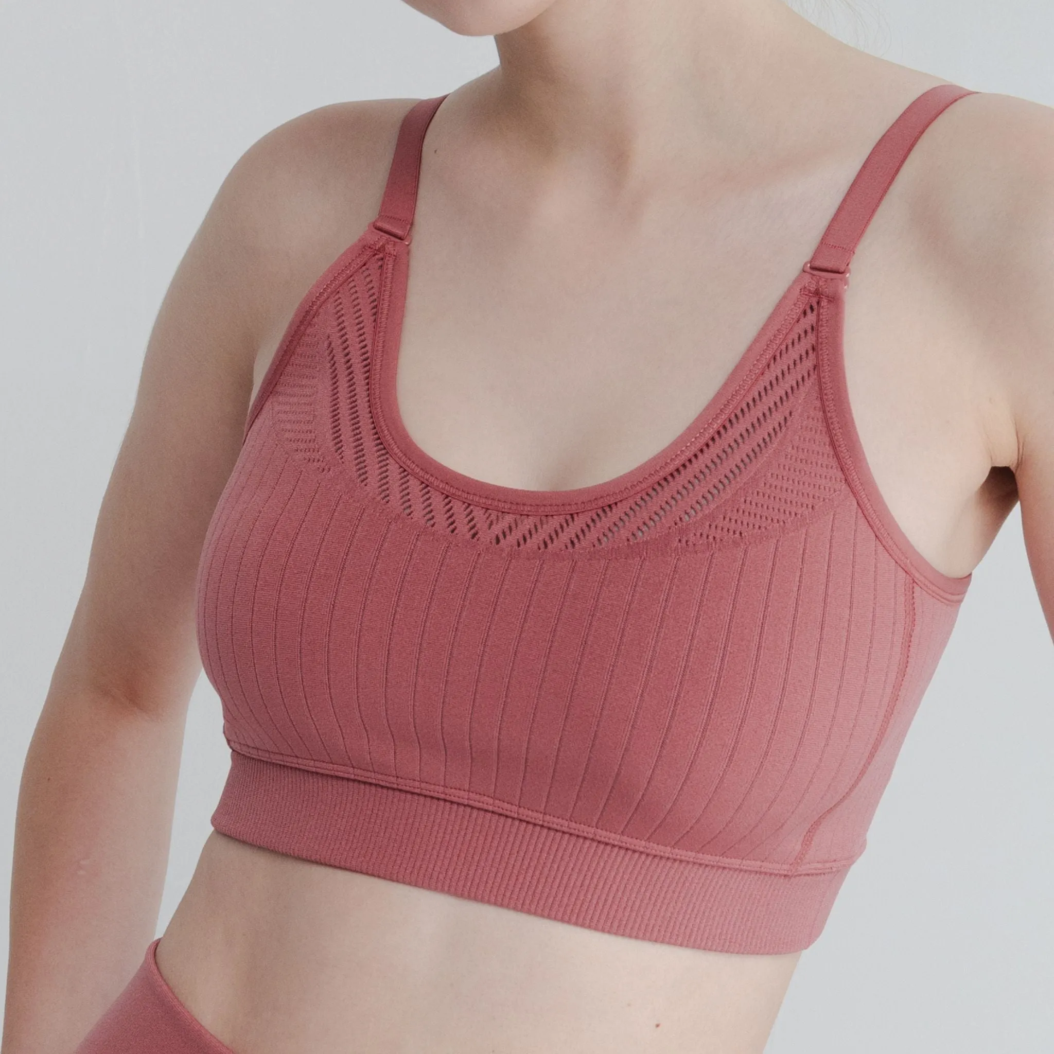 Newday Open Back Light Support Bra