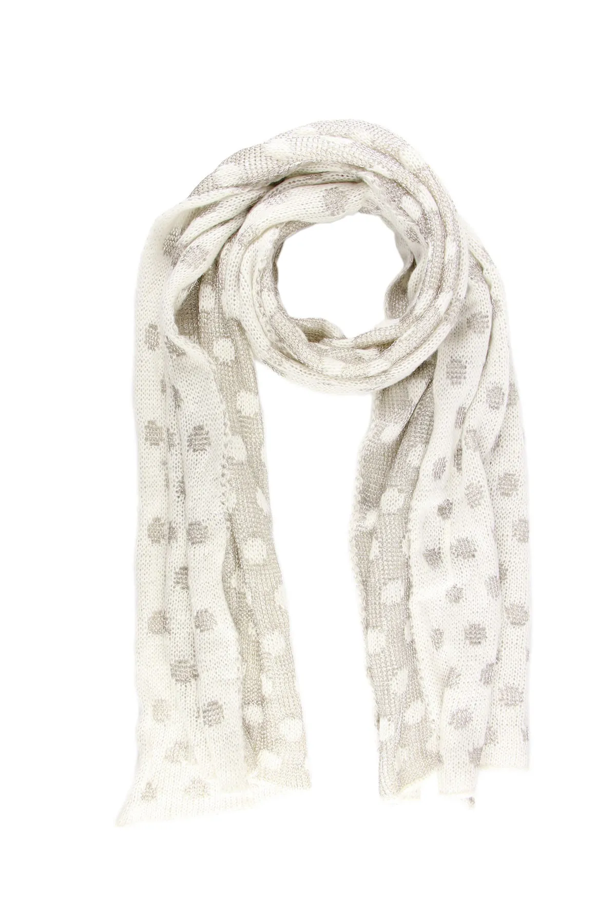 Nialey Polka Dot Scarf