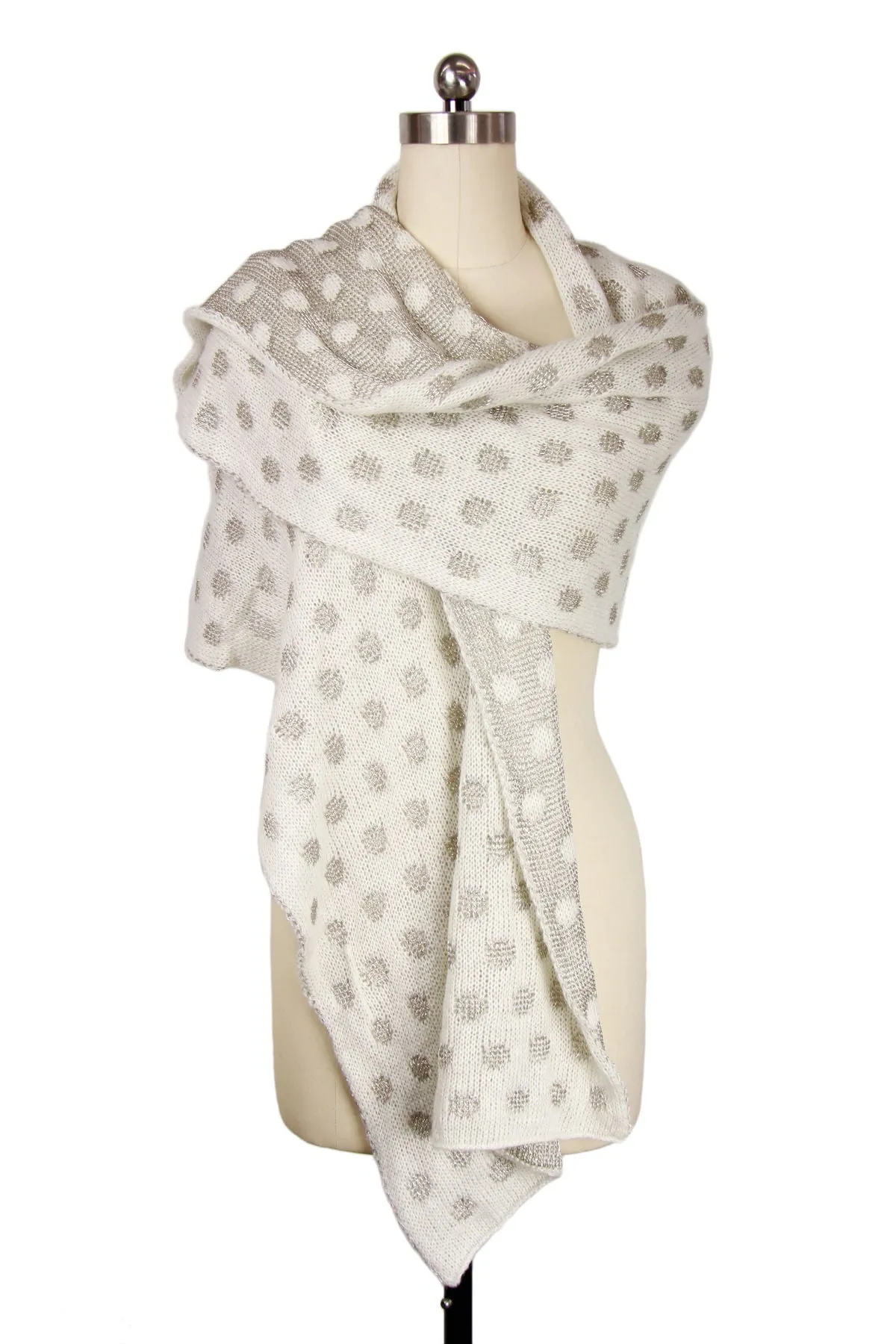 Nialey Polka Dot Scarf