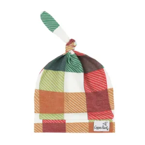 Nicholas Top Knot Hat 0-4mo