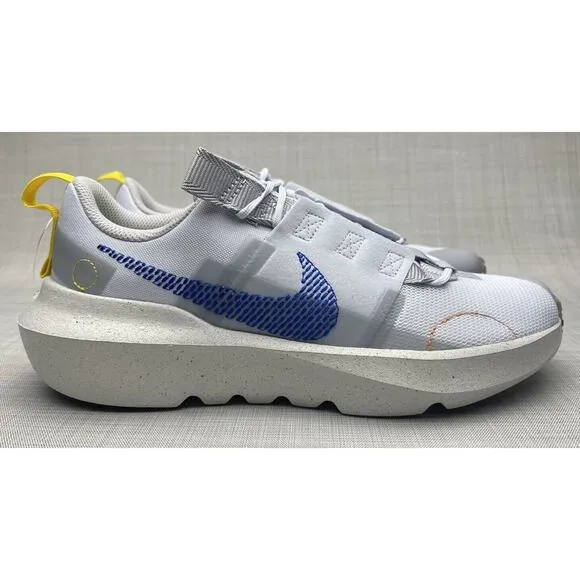 Nike Crater Impact GS Big Kids School Grey Game Royal Size 6.5Y DB3551-003