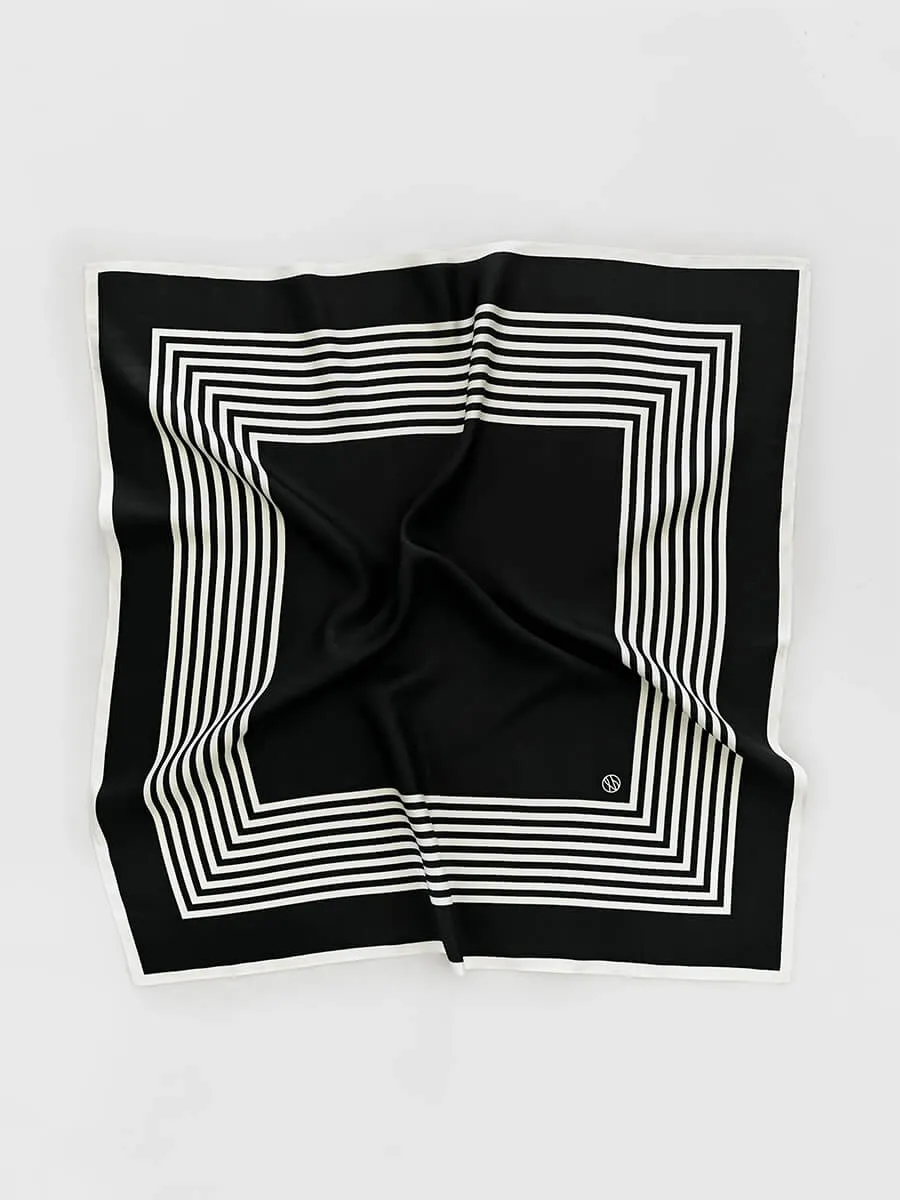 No. 2 - Black & Cream - 65cm
