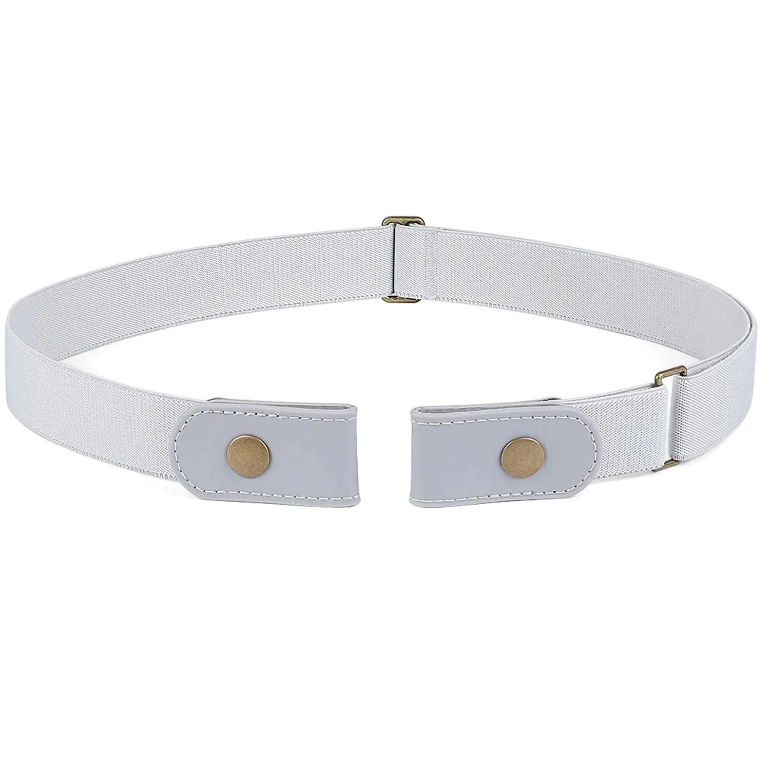 No Buckle Show Belt for Men Buckle Free Stretch Belt for Jeans Pants 1.38 Inches Wide