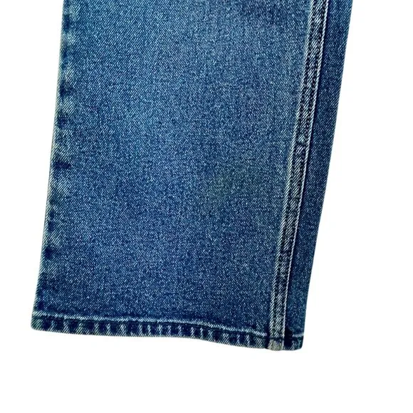 NWT Abercrombie &amp; Fitch The 90s Straight High Rise Medium Wash Jeans Women's 28