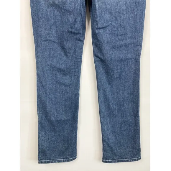 NYDJ Sheri Slim High Rise Denim Jeans, Landslide Wash - Size 10P