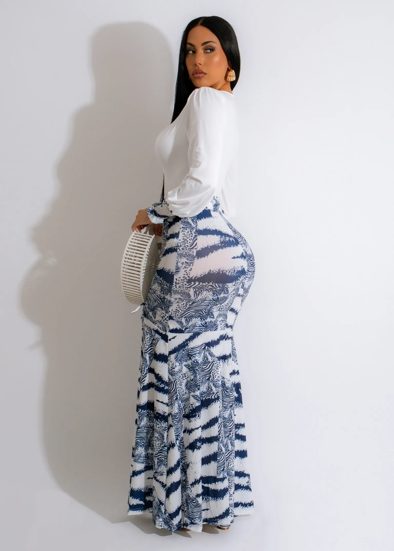 Observatori Del Paisatge Maxi Dress Blue