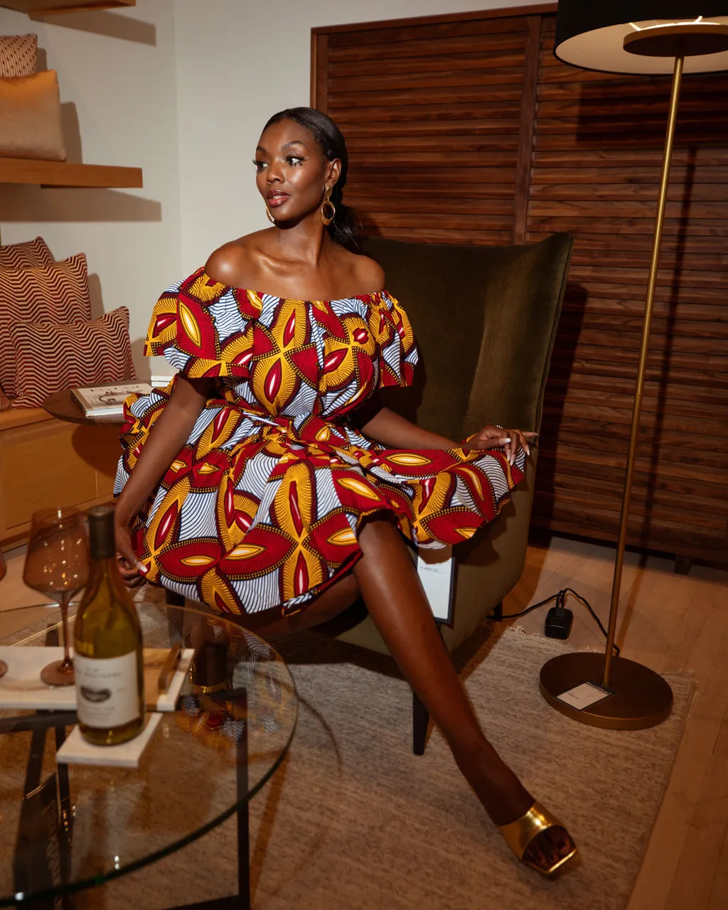 OFF THE SHOULDER DRESS