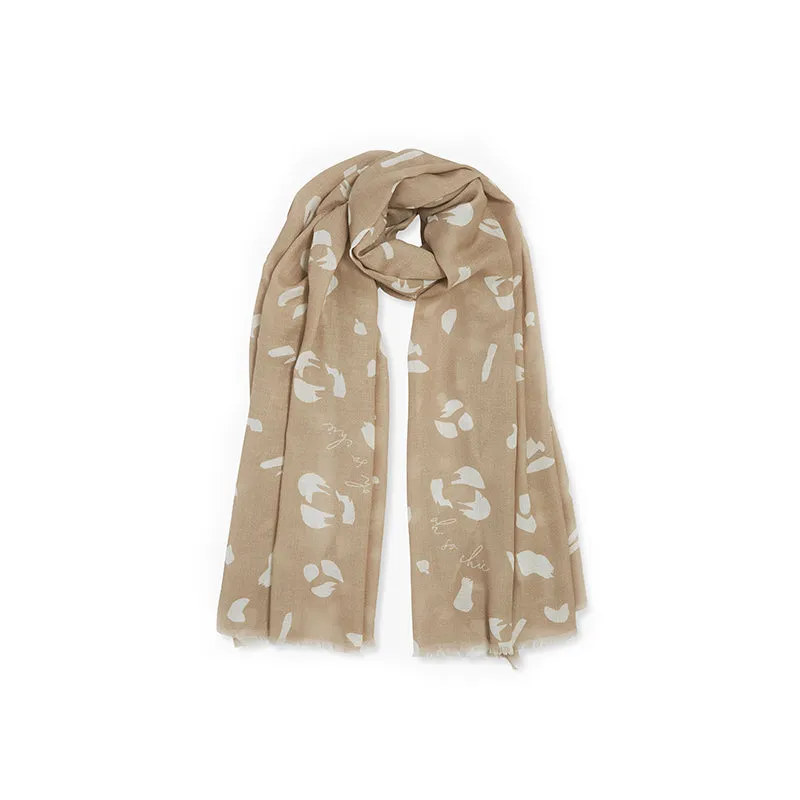 Oh So Chic Scarf - Brown