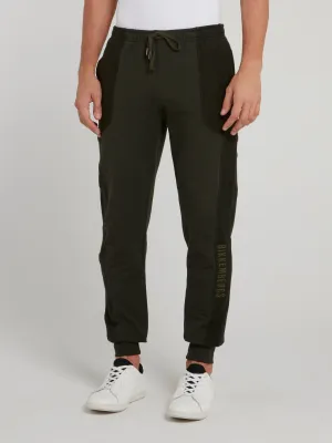 Olive Cotton Military Pants