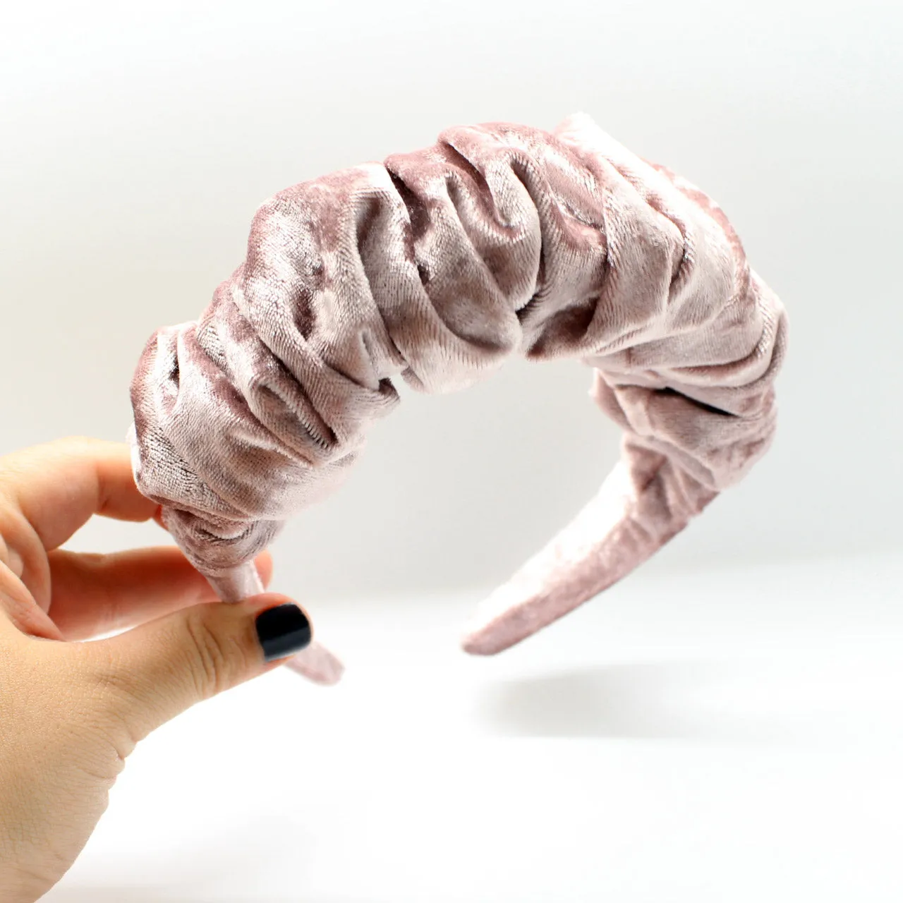 Olive Green Ruffle Headband
