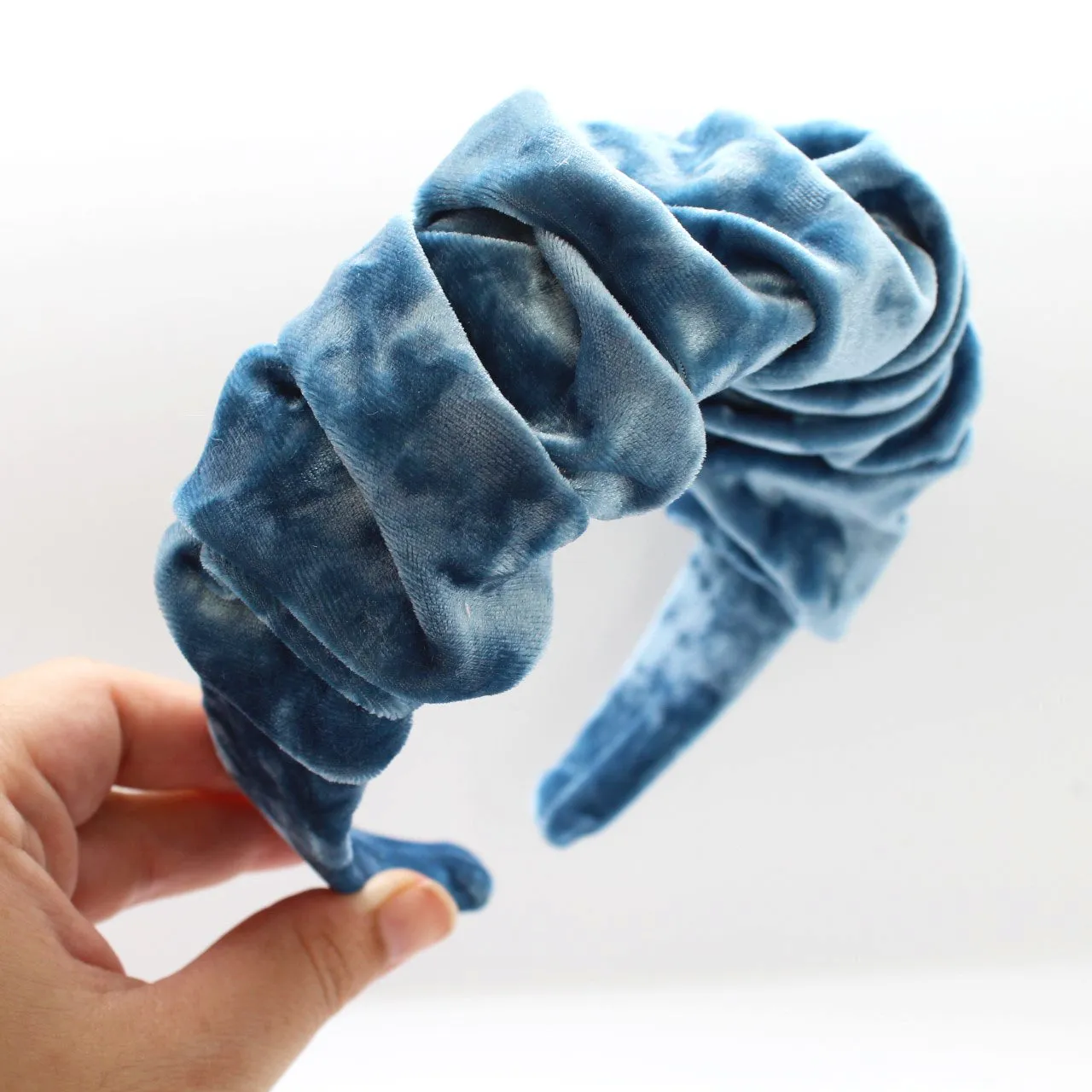 Olive Green Ruffle Headband
