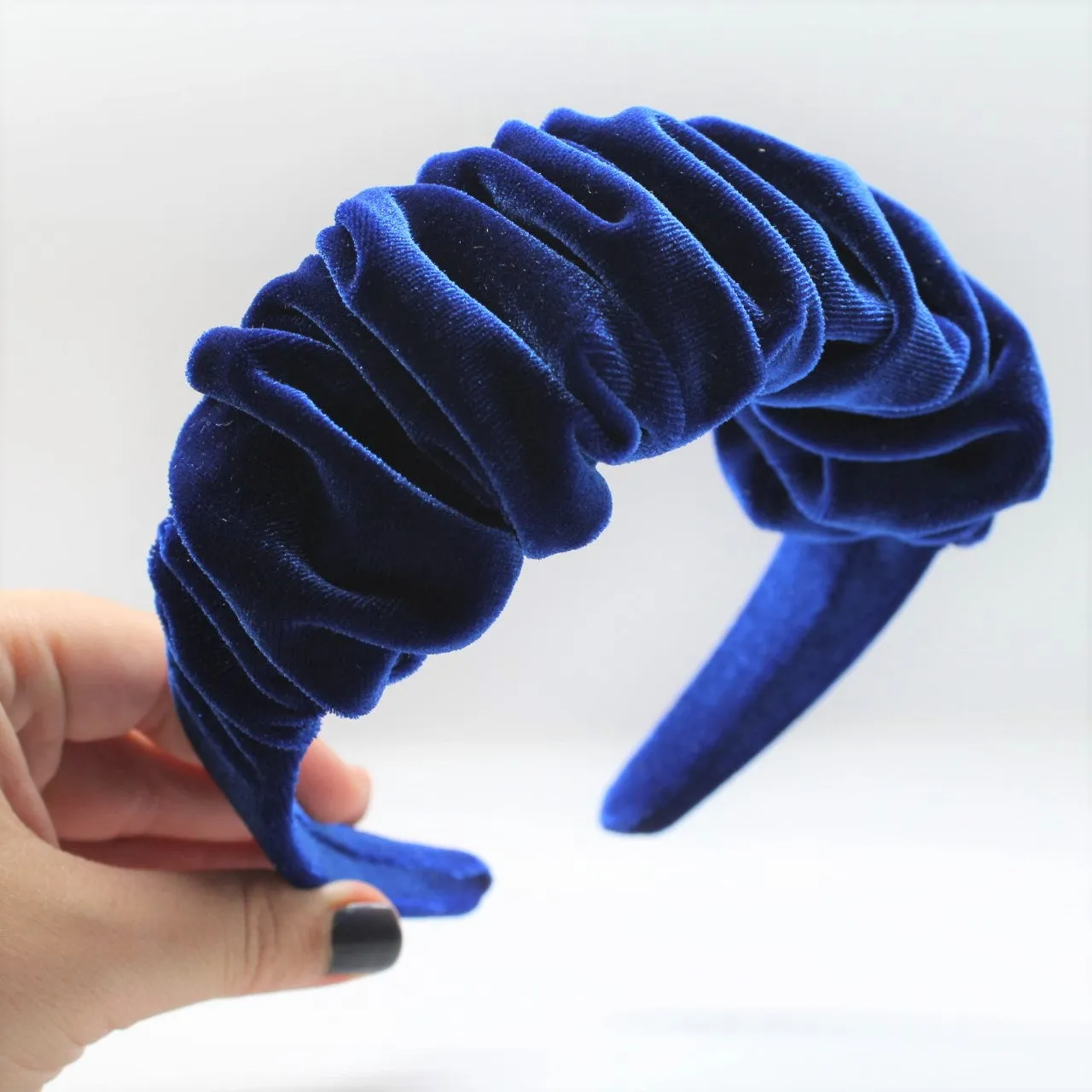Olive Green Ruffle Headband