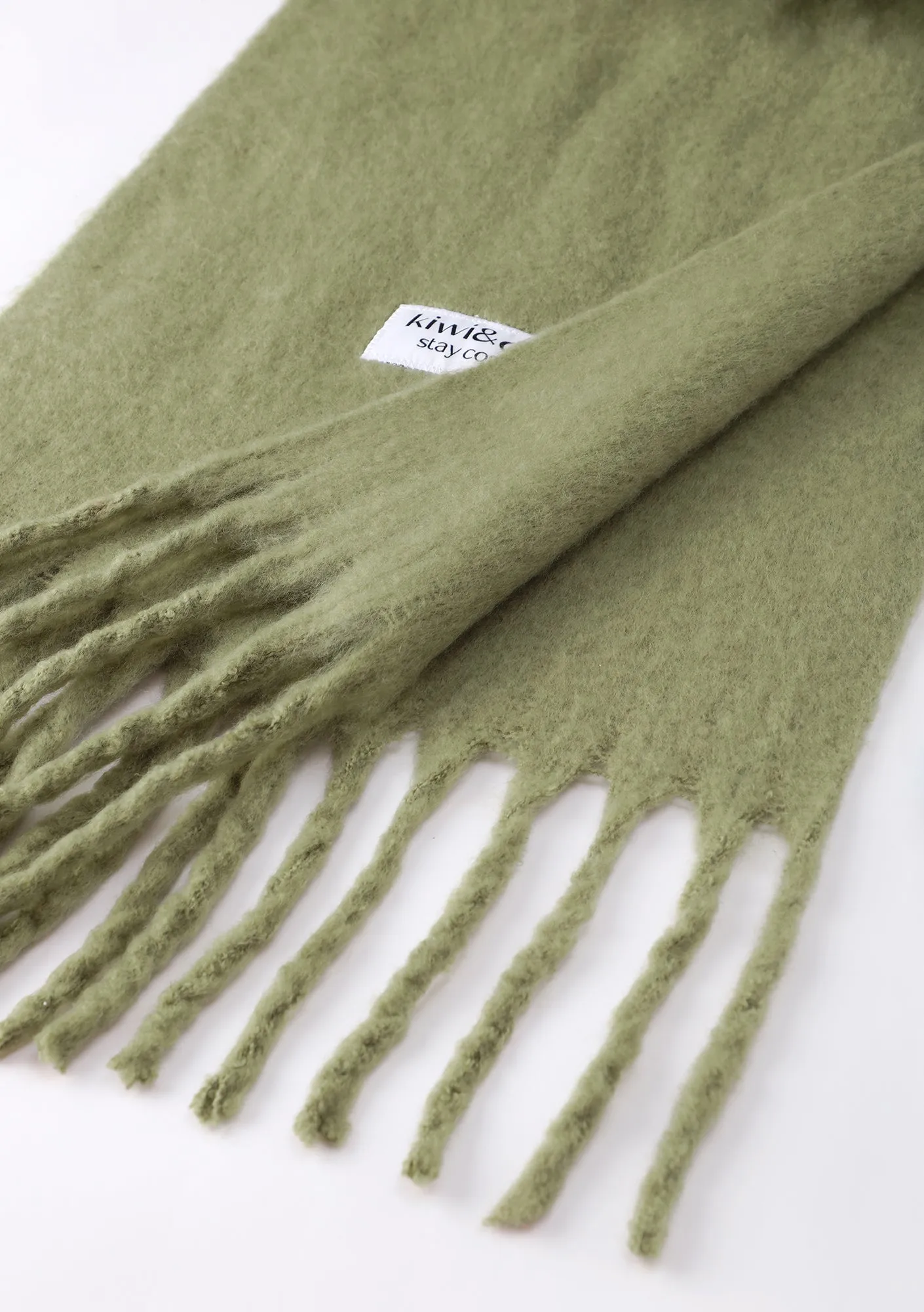Olive Green Scarf
