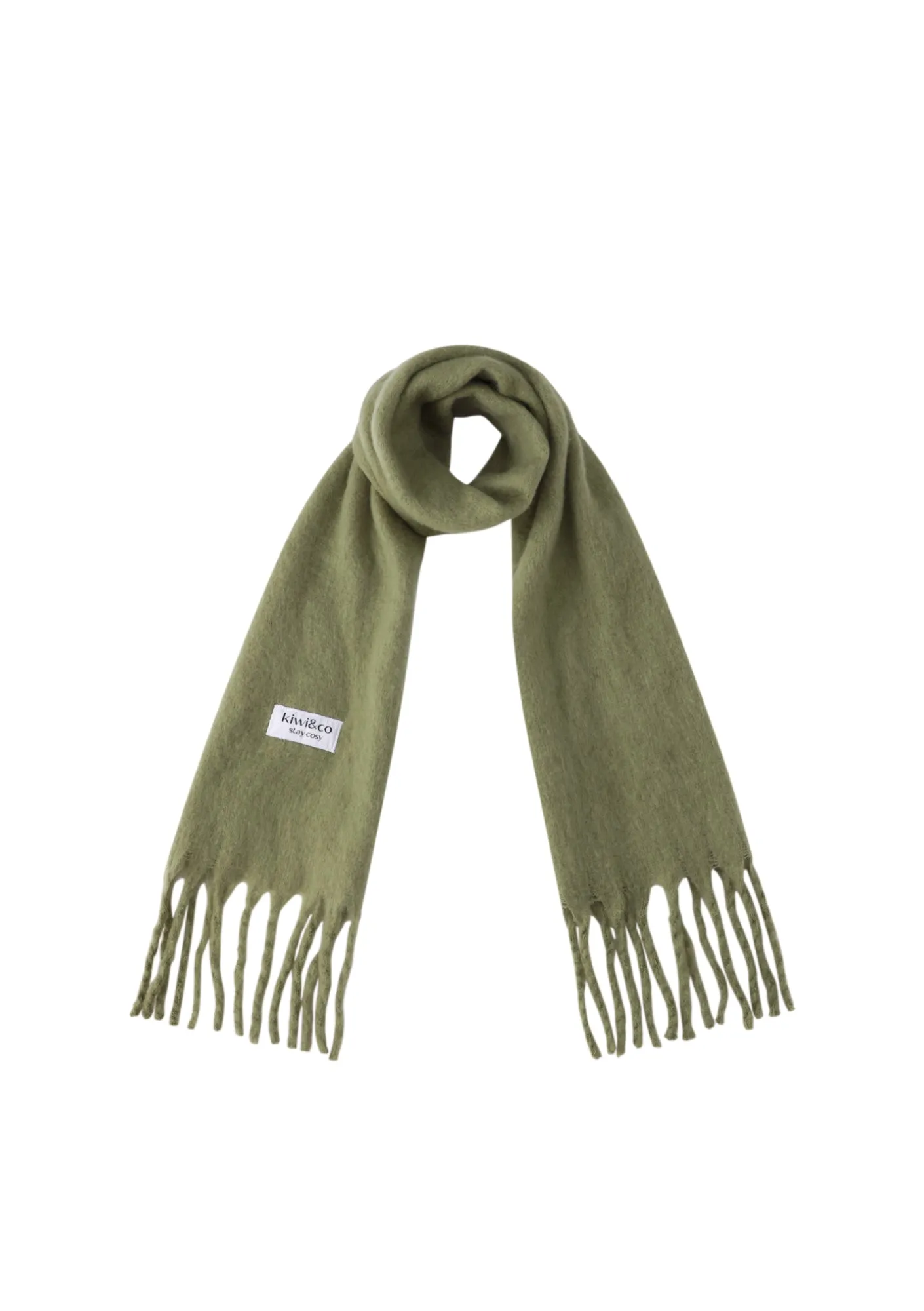 Olive Green Scarf