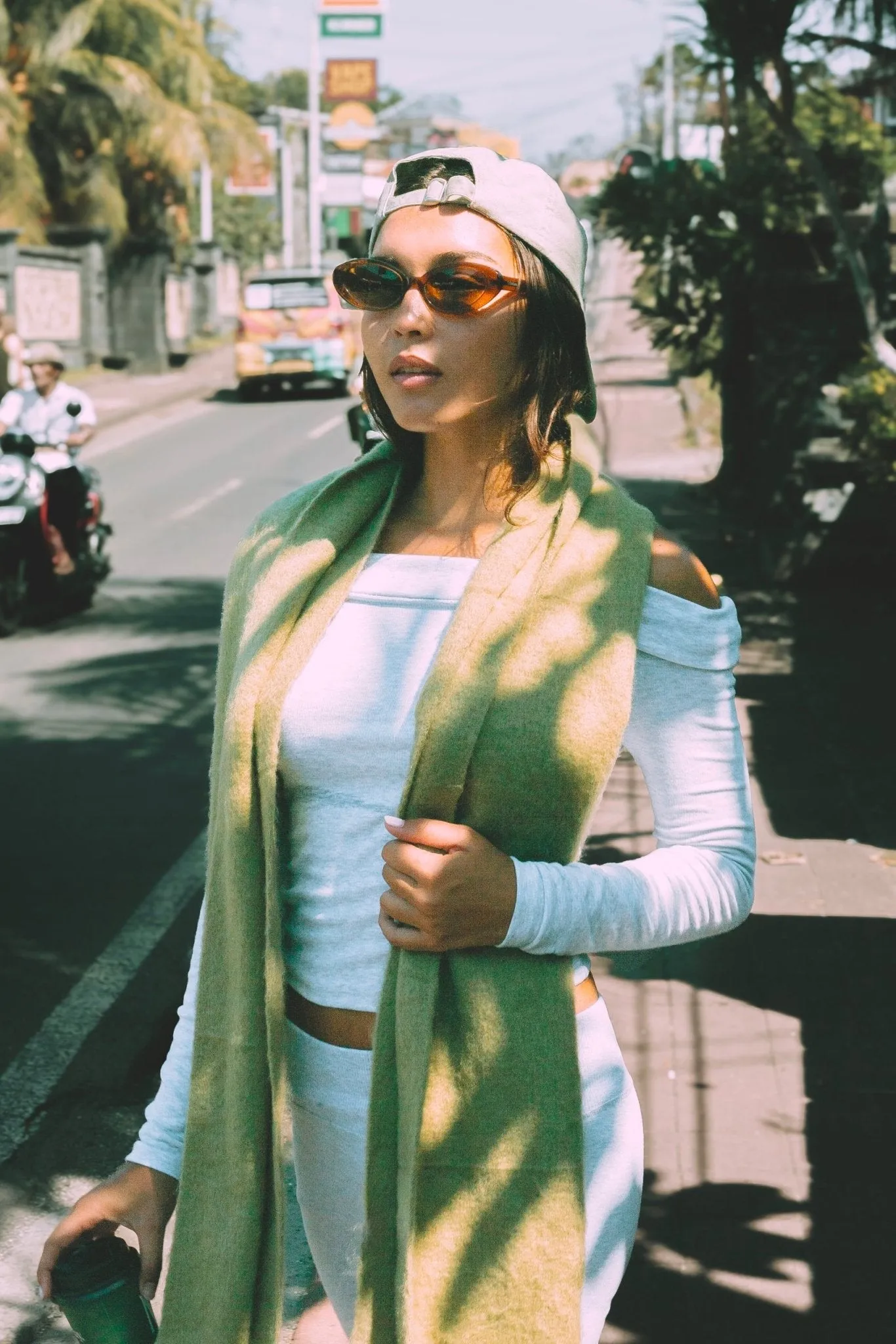 Olive Green Scarf