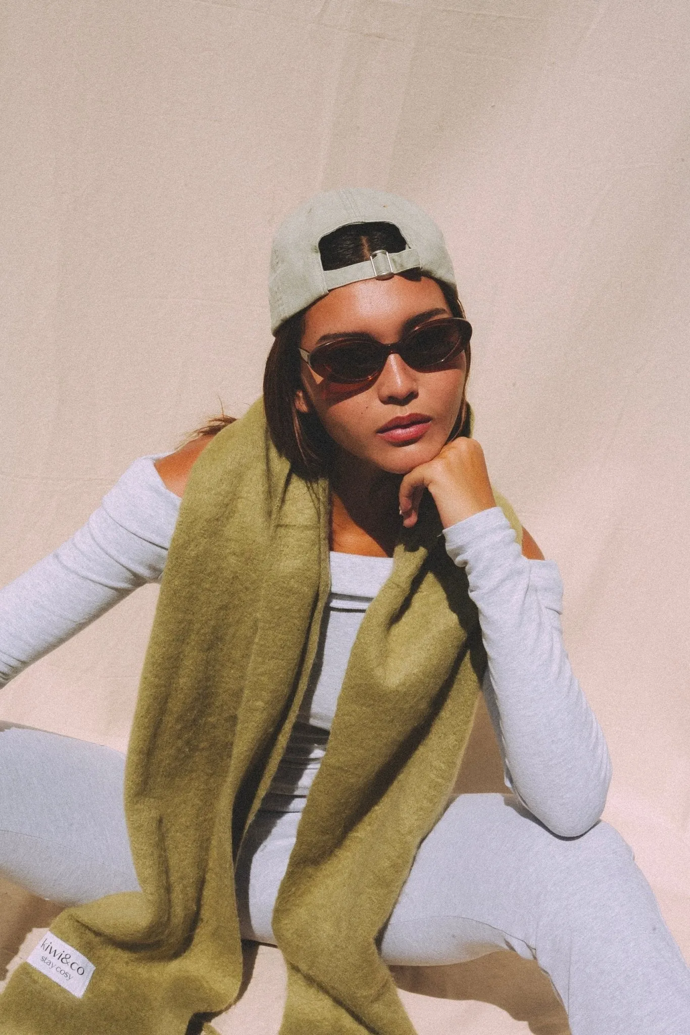 Olive Green Scarf