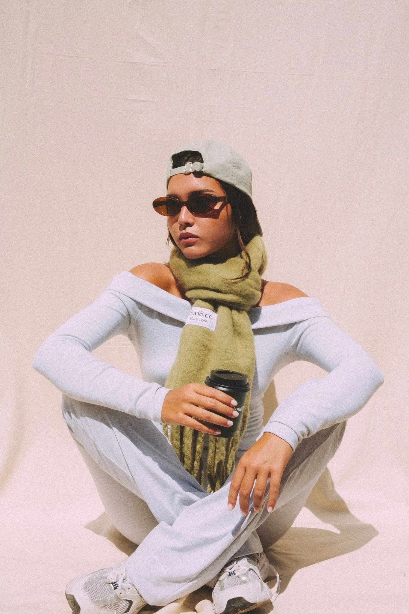Olive Green Scarf