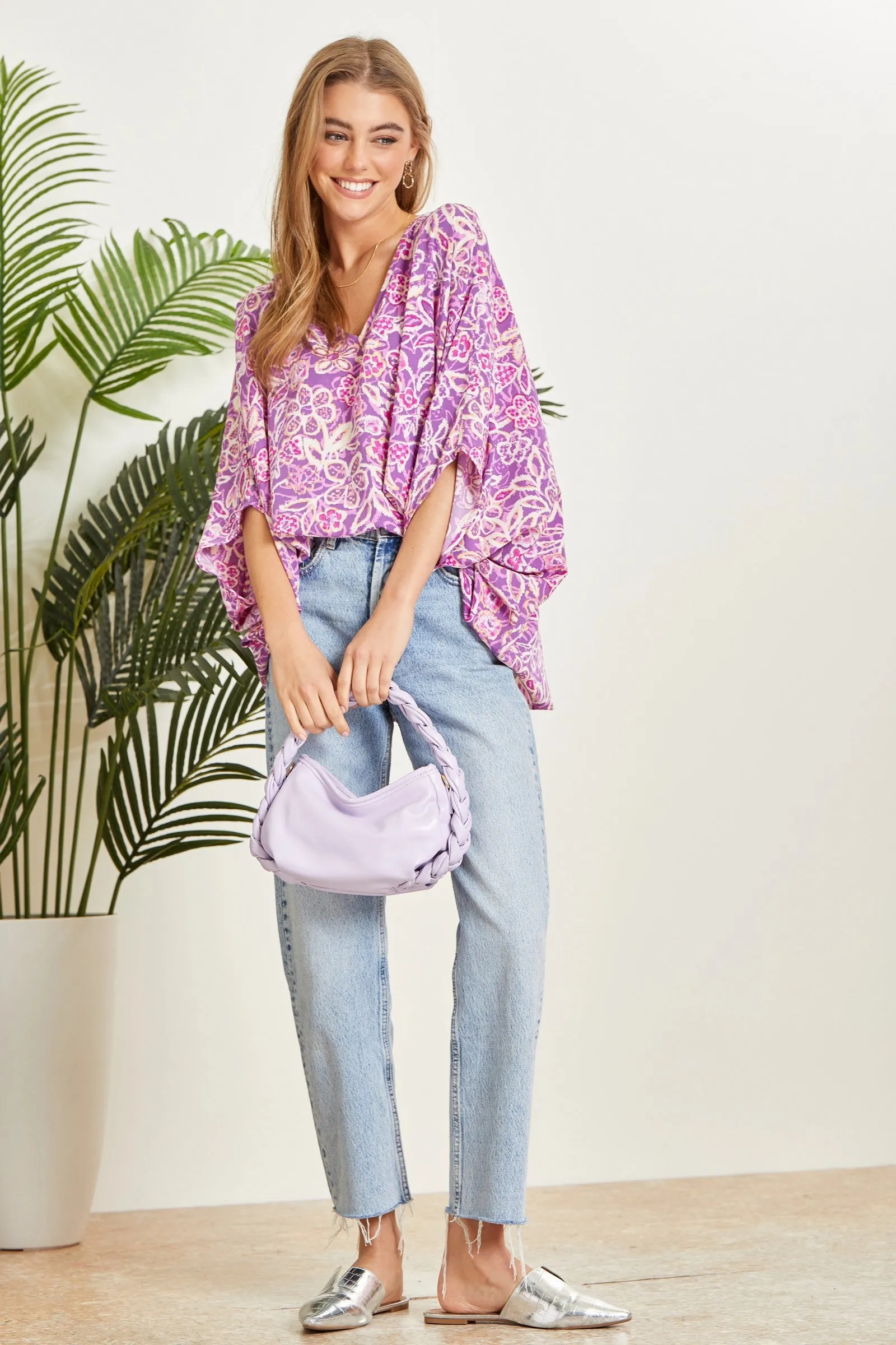 Orchid blouse S - 2x/3x * on sale *