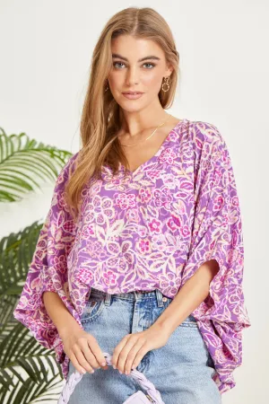 Orchid blouse S - 2x/3x * on sale *