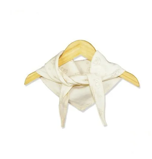 Organic Baby Bibs 2pc Set Triangle Shape Bib