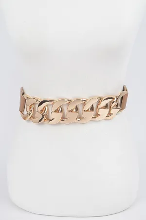 Oversized Chain Stretch Belt