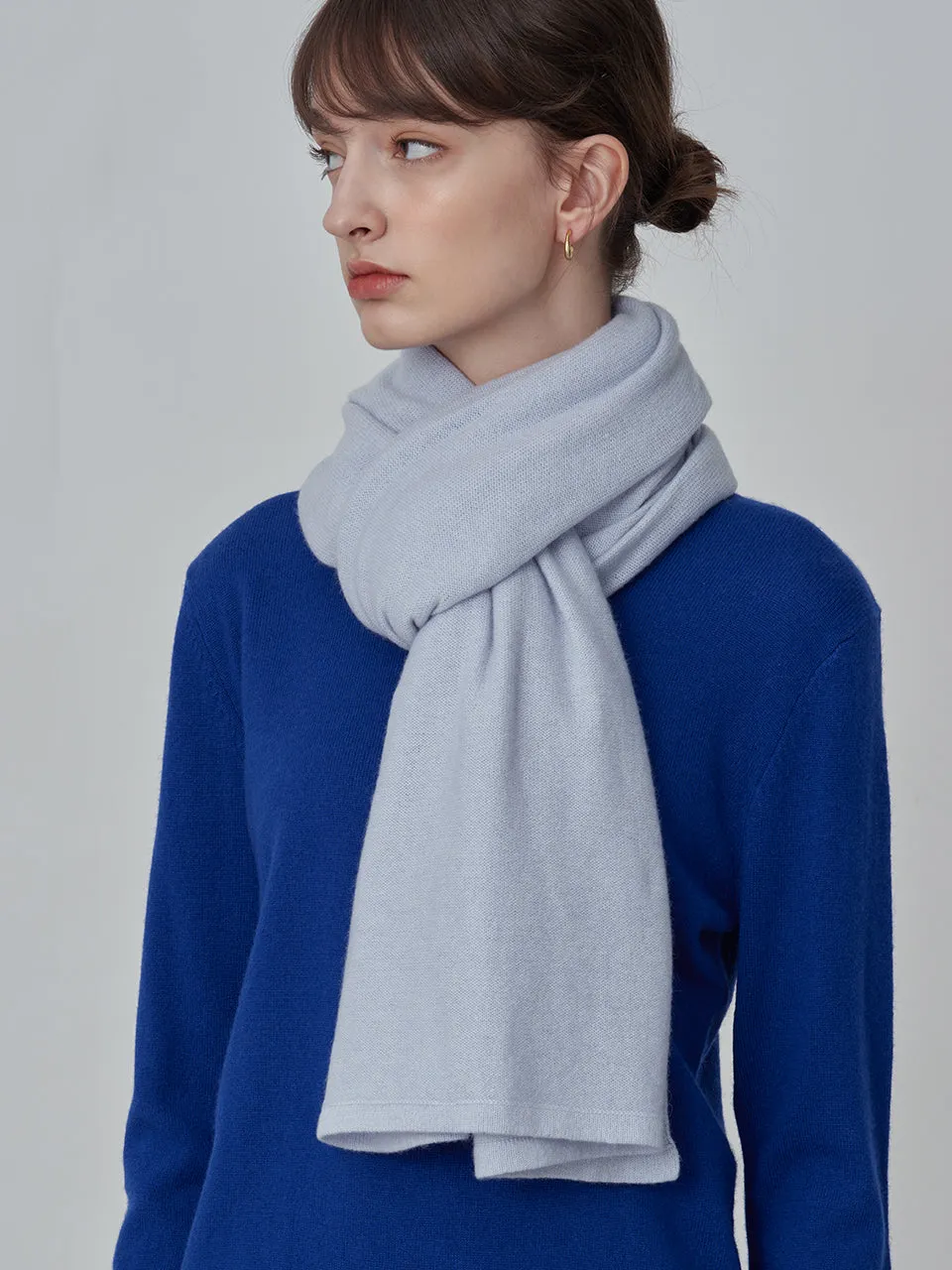 Oversized Scarf_Baby Blue