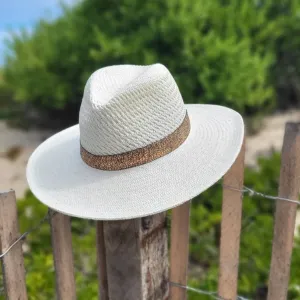 Panama Hat - Rose Pebble detail