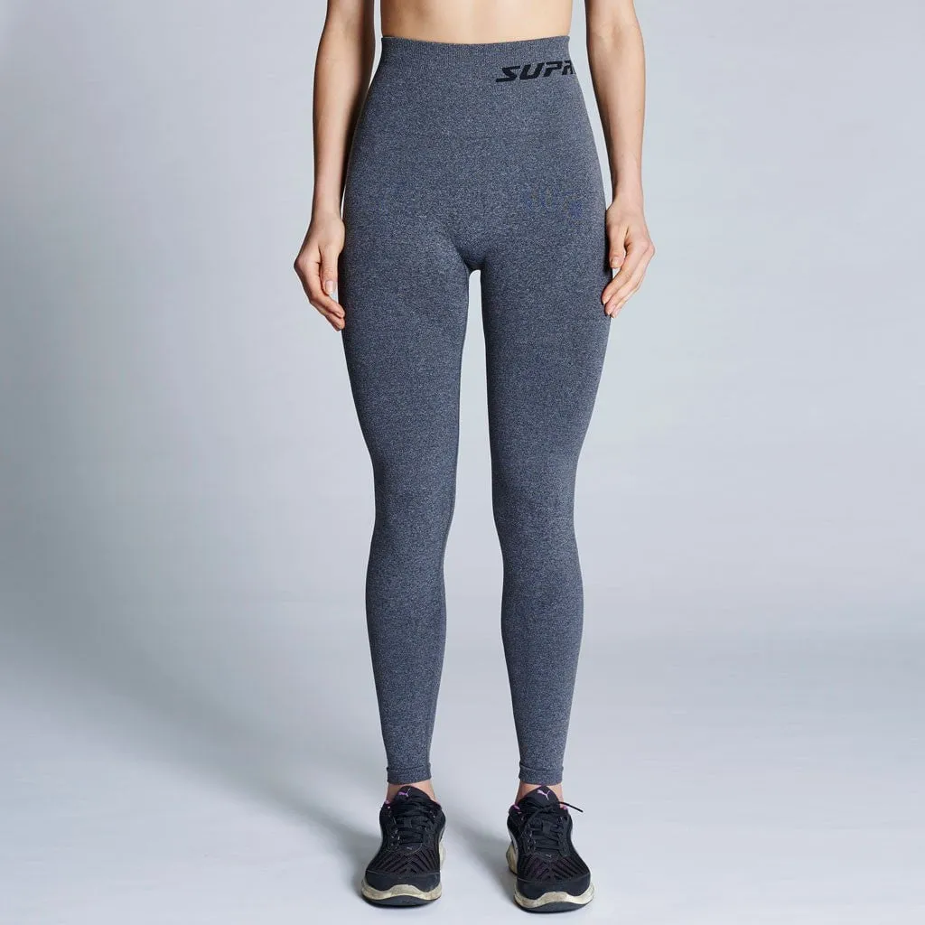 Patented Michelle Women's CORETECH® Injury Recovery and Postpartum Compression Leggings (Grey Marle)