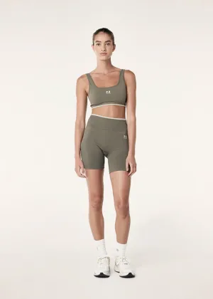 P.E NATION Restore Seamless 5" Bike Short - Khaki