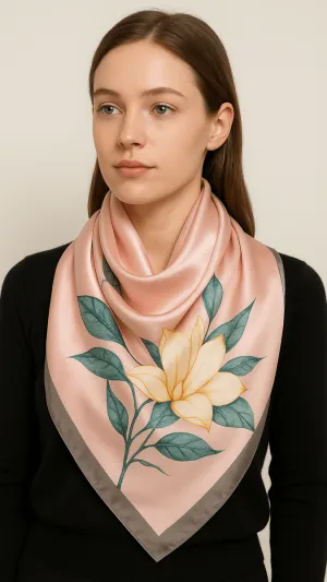 Peach Blossom Scarf
