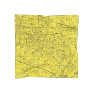 Phoenix TAC Chart poly scarf (yellow)