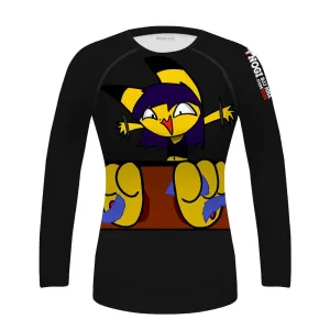 Pikachu Big Feet Cute Funny Women's BJJ Rash Guard