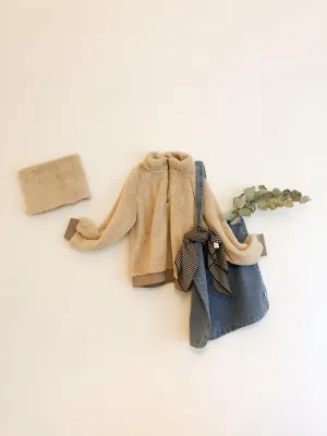 Pile Snood, Vichy Scarf & Jean Tote