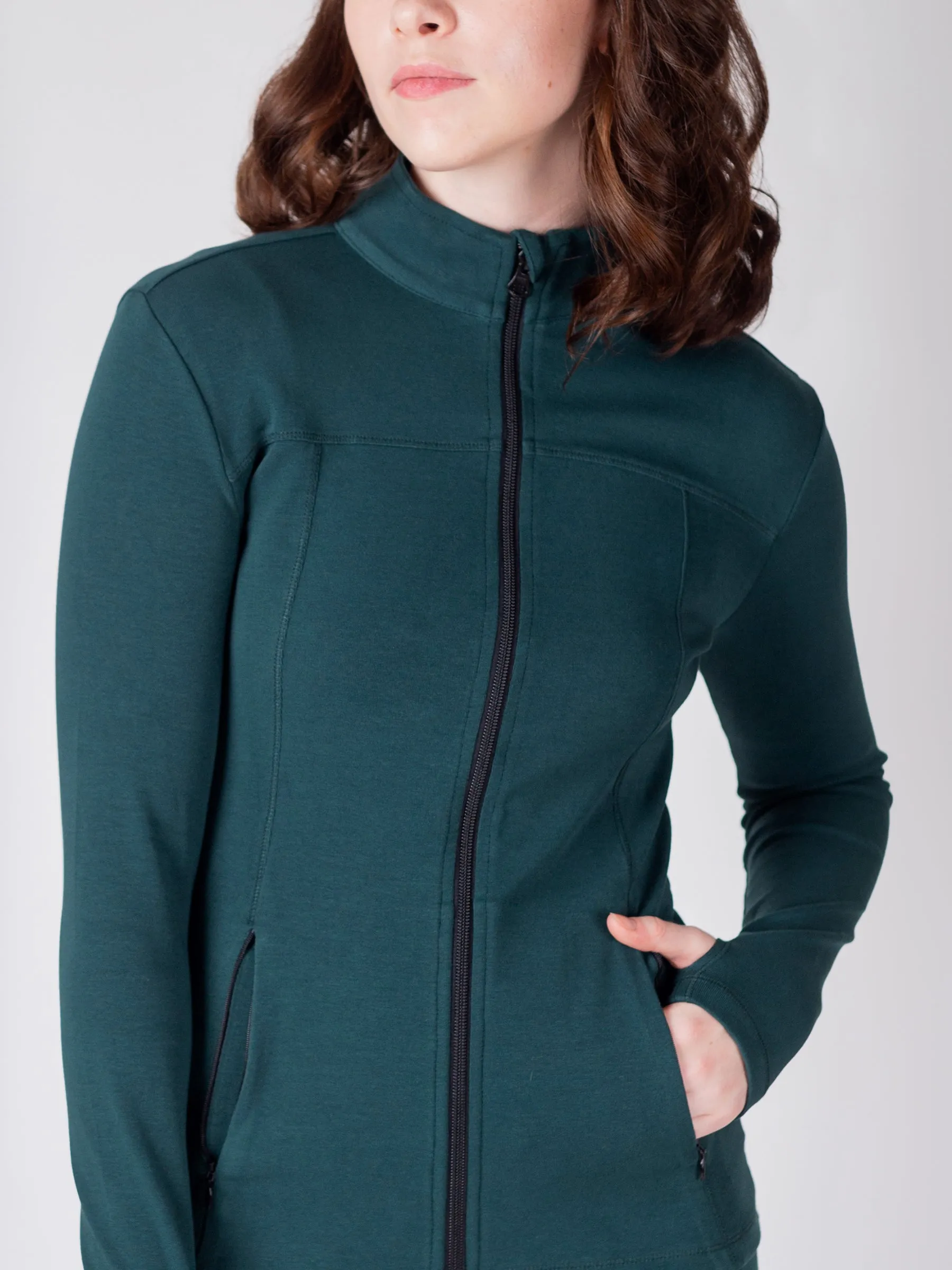 PlantTec™ Organic Contour Jacket | Monstera
