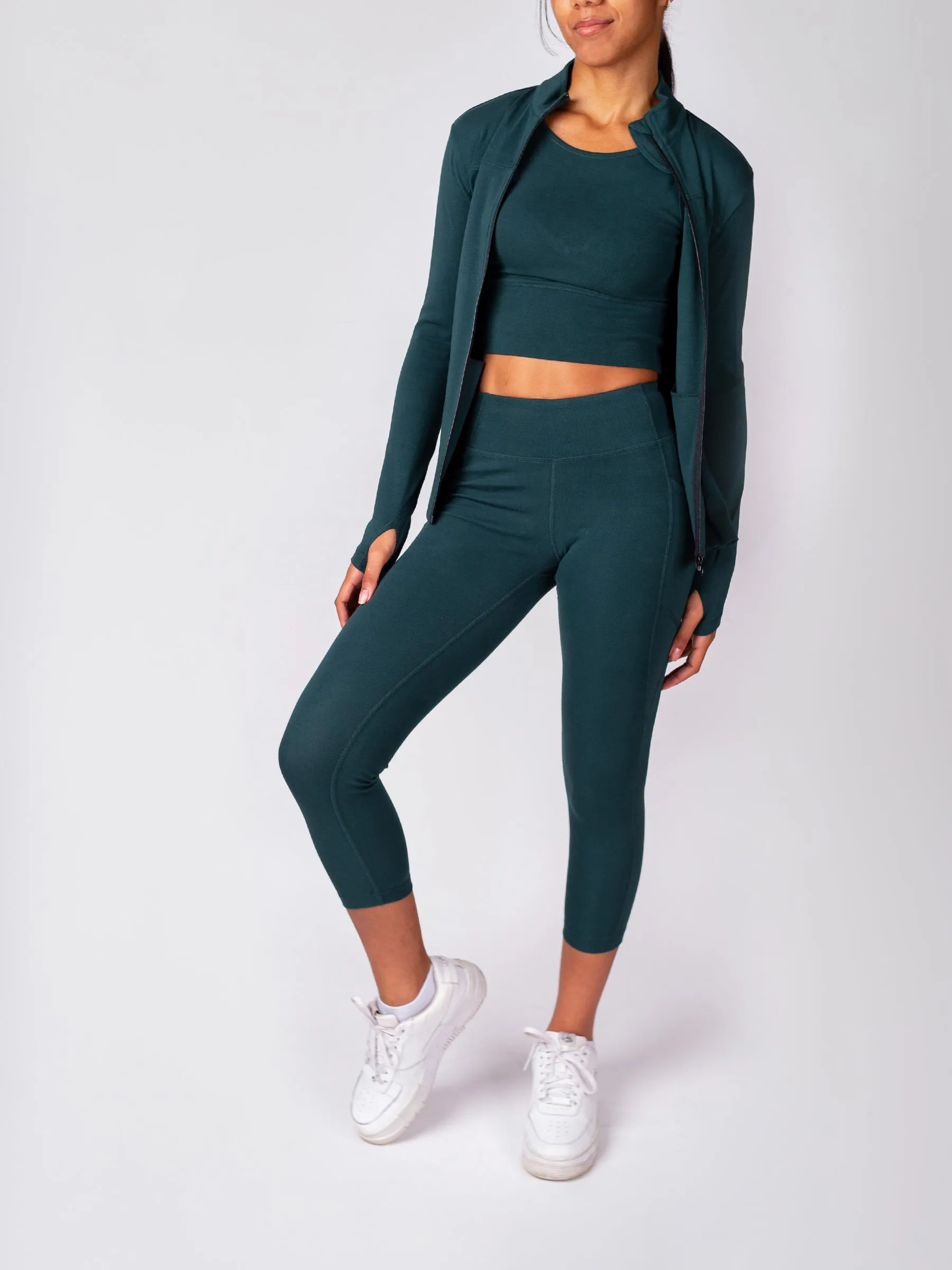 PlantTec™ Organic Contour Jacket | Monstera