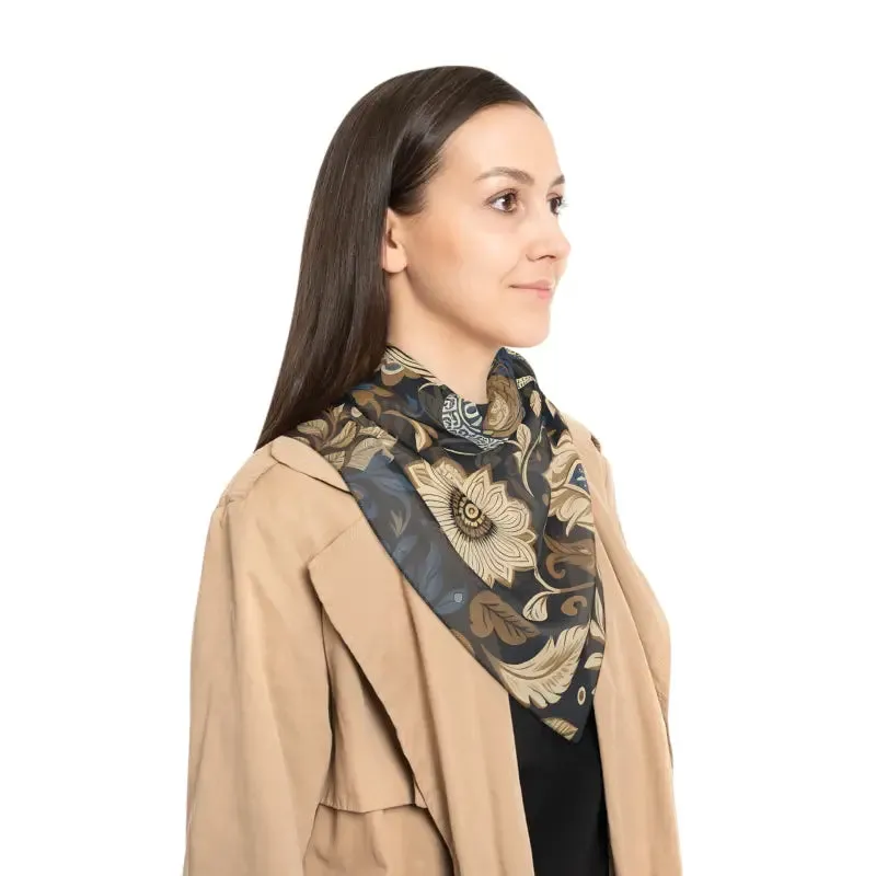 Poly Scarf that Elevates Trendy Fashion and Home Decor