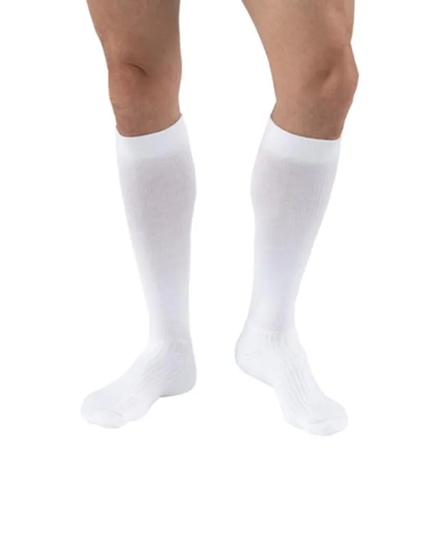 PR/1 JOBST ACTIVEWEAR UNISEX, KNEE HIGH, 20-30MMHG, XL, WHITE, CLOSED TOE
