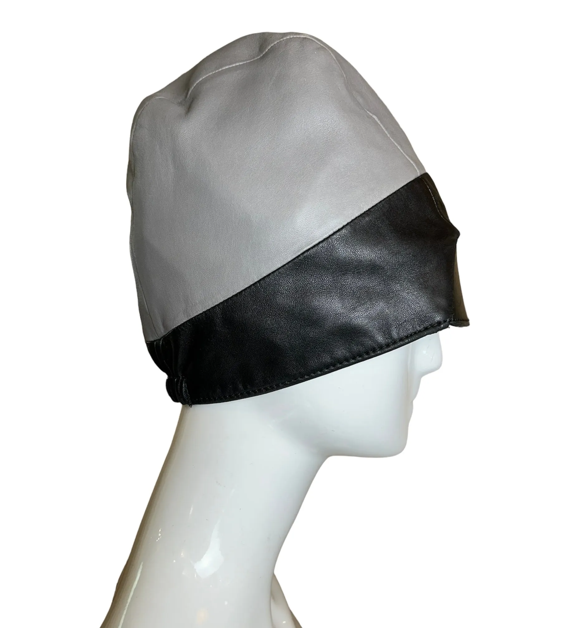 PRADA 2000's Does 60's Leather Cloche