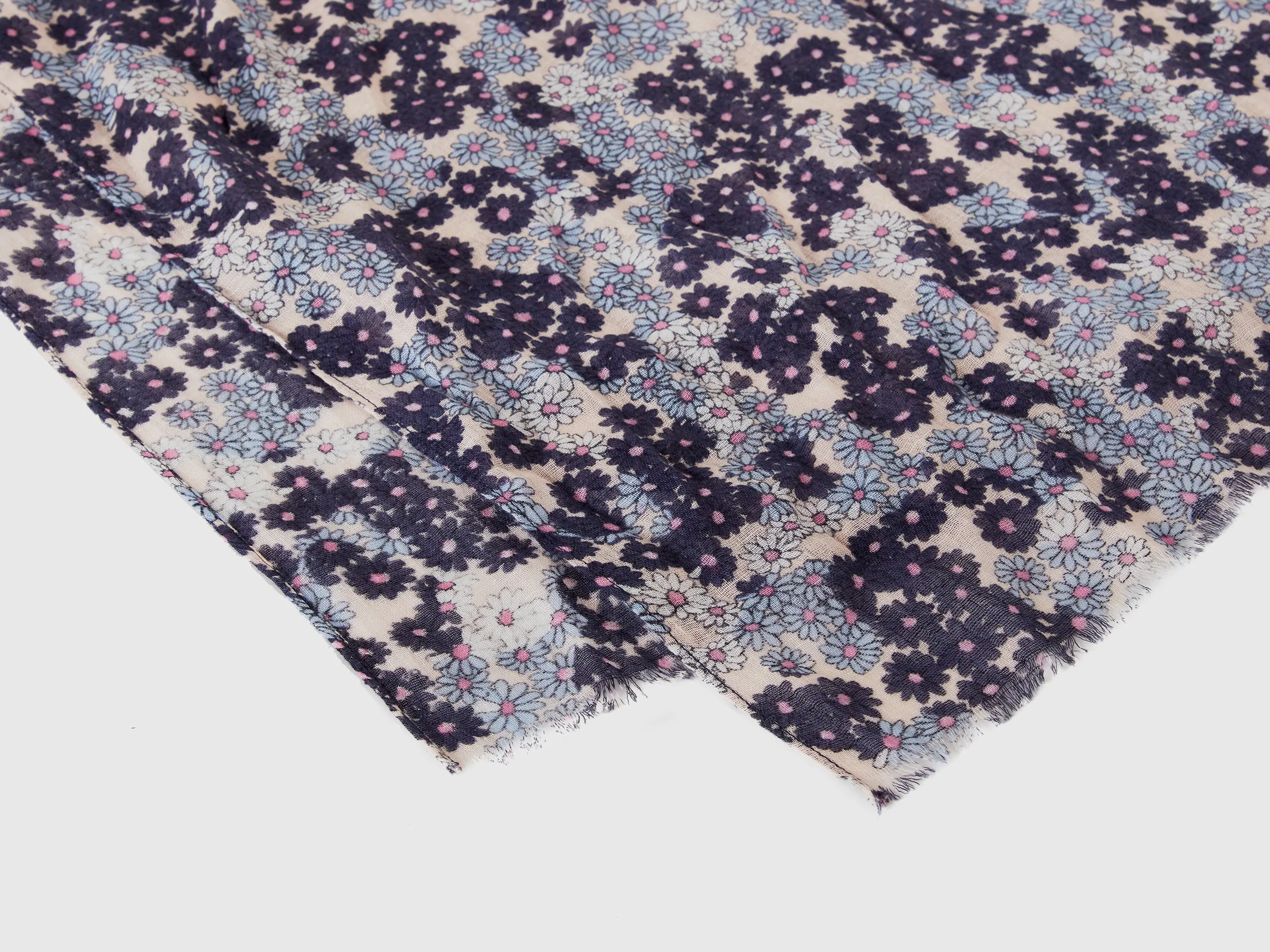 Printed Cotton Linen Scarf
