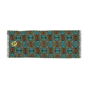 PSYCH 05 Vibrant Light Scarf/Pashmina - Elegant Bohemian Style Accessory for Everyday Wear