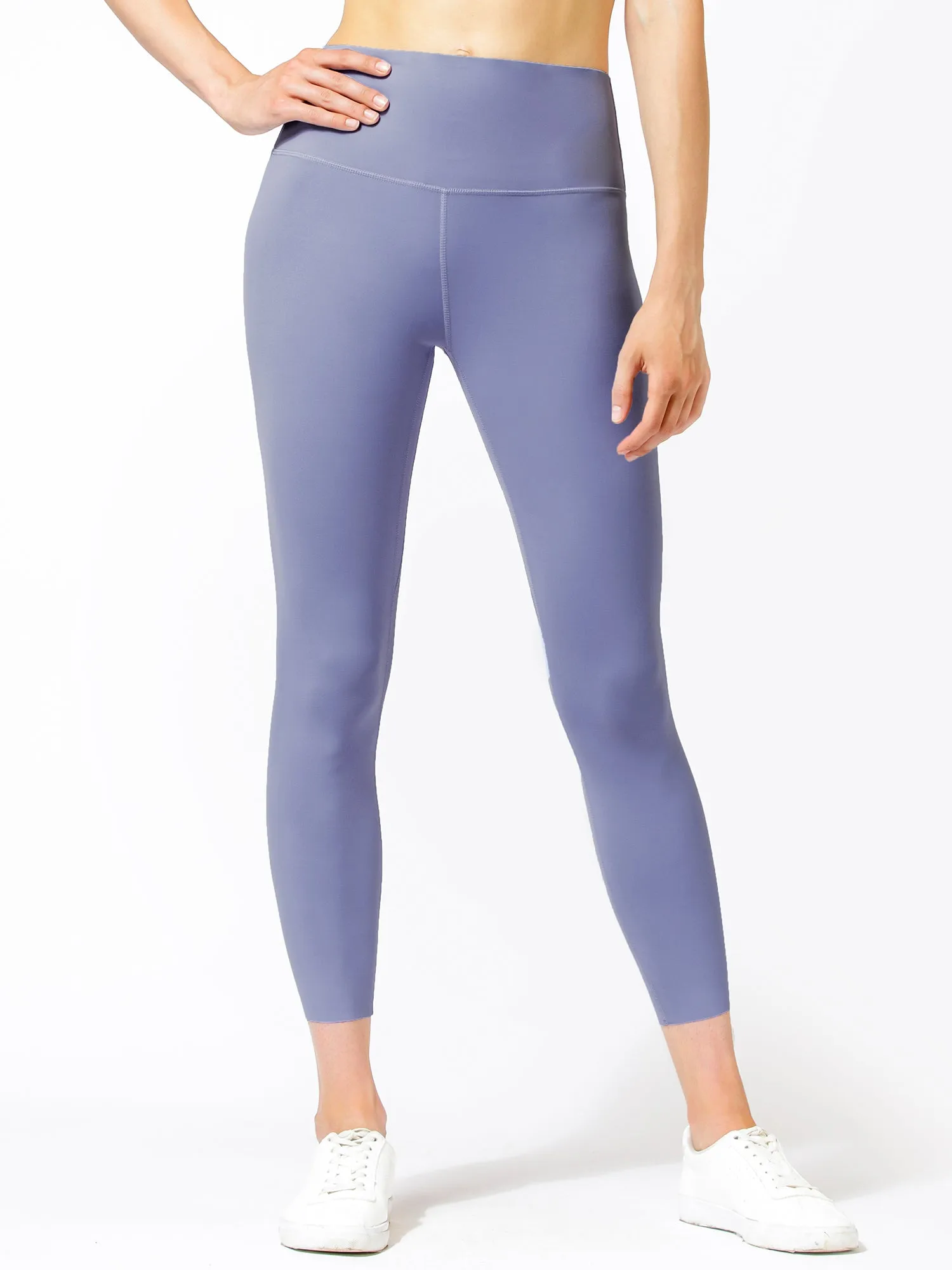 PURE FLOW ANKLE CROPS, BLUE AZTEC
