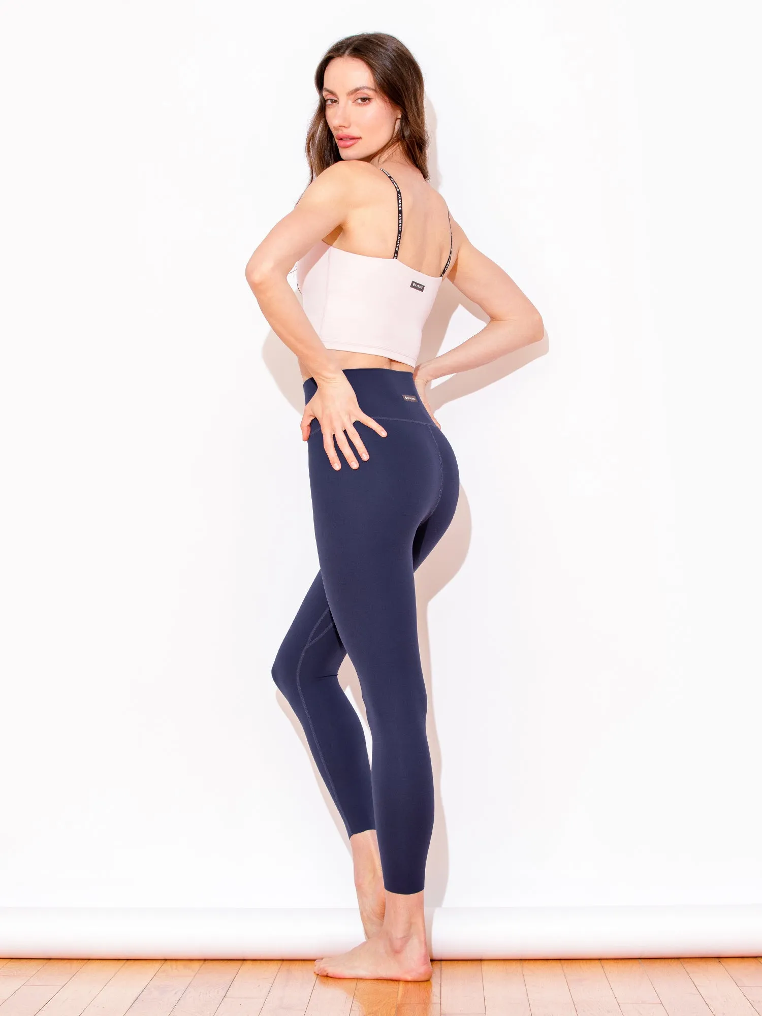 PURE FLOW ANKLE CROPS, IRIS BLUE