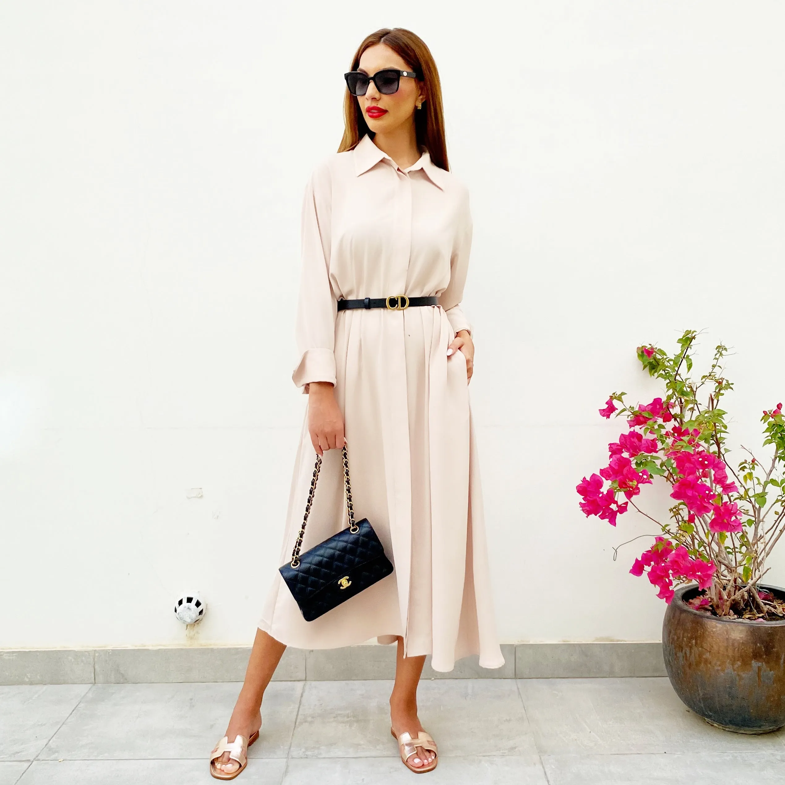 RAM21 FARAH KAFTAN SHIRT DRESS