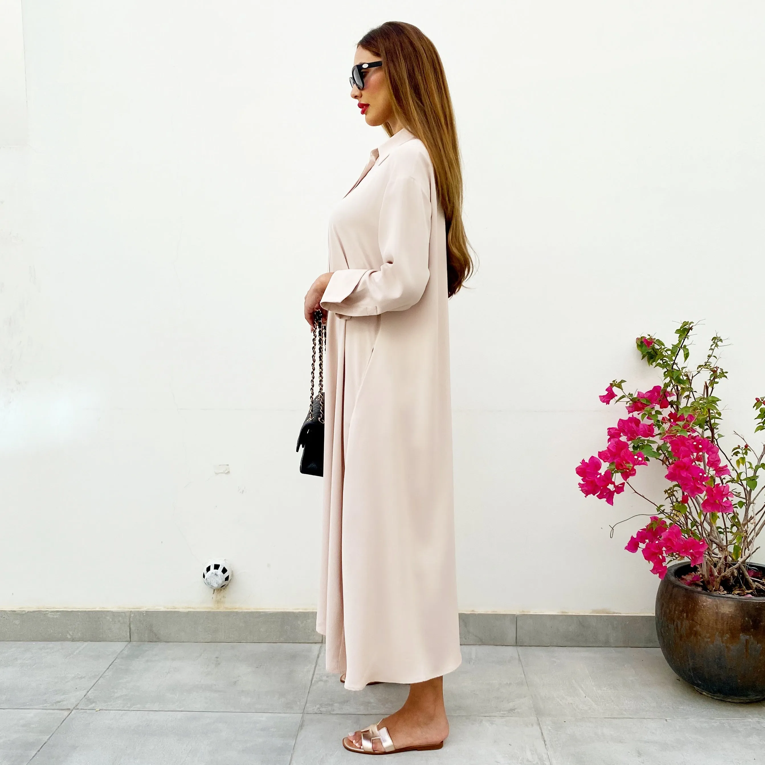 RAM21 FARAH KAFTAN SHIRT DRESS
