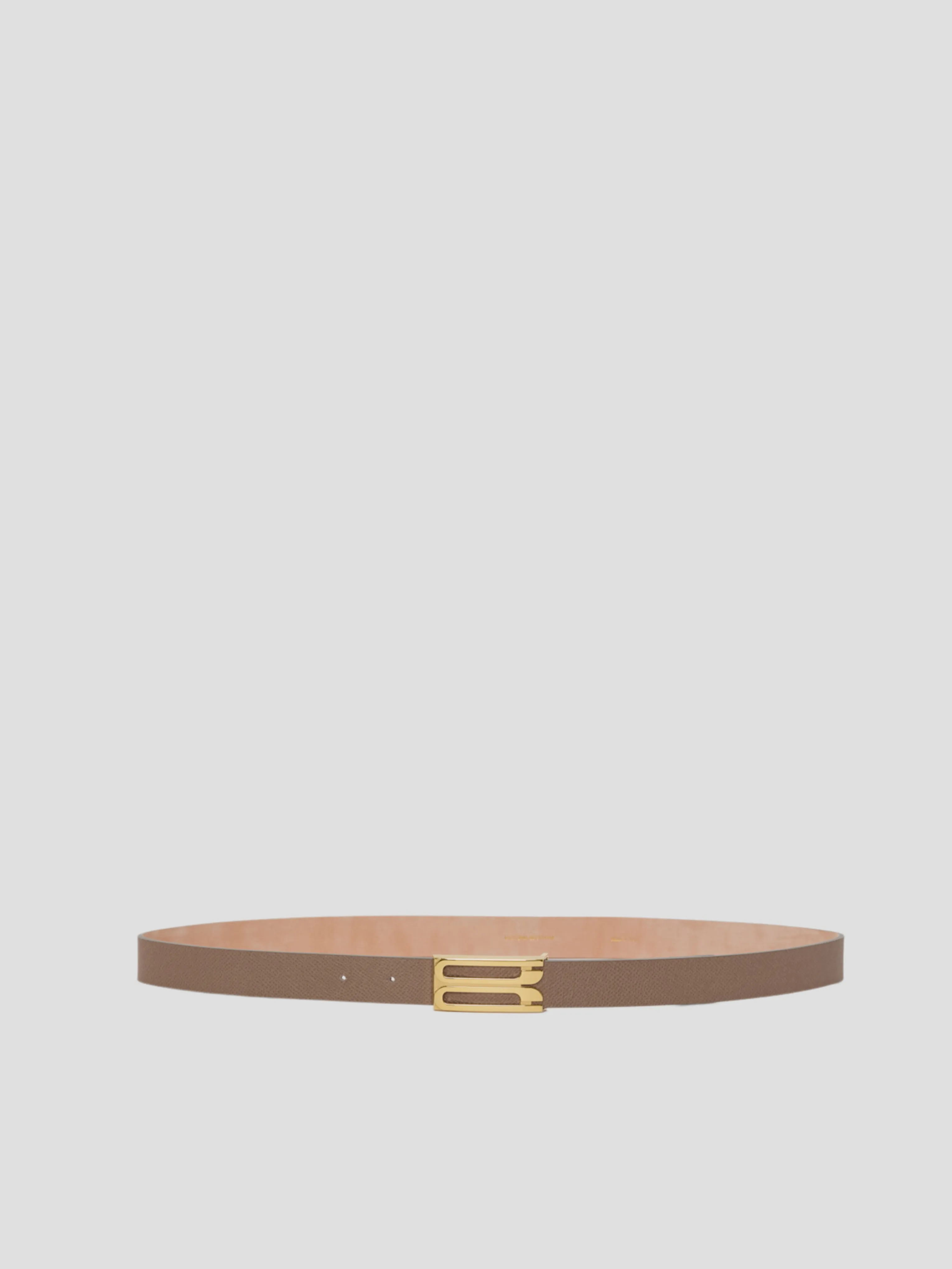 Regular Frame Belt in Tan