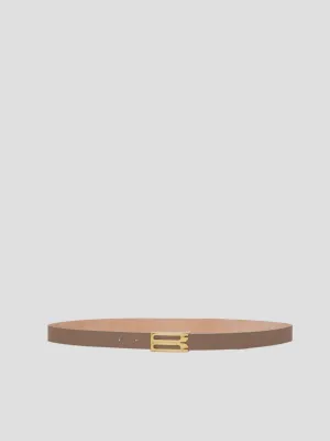 Regular Frame Belt in Tan