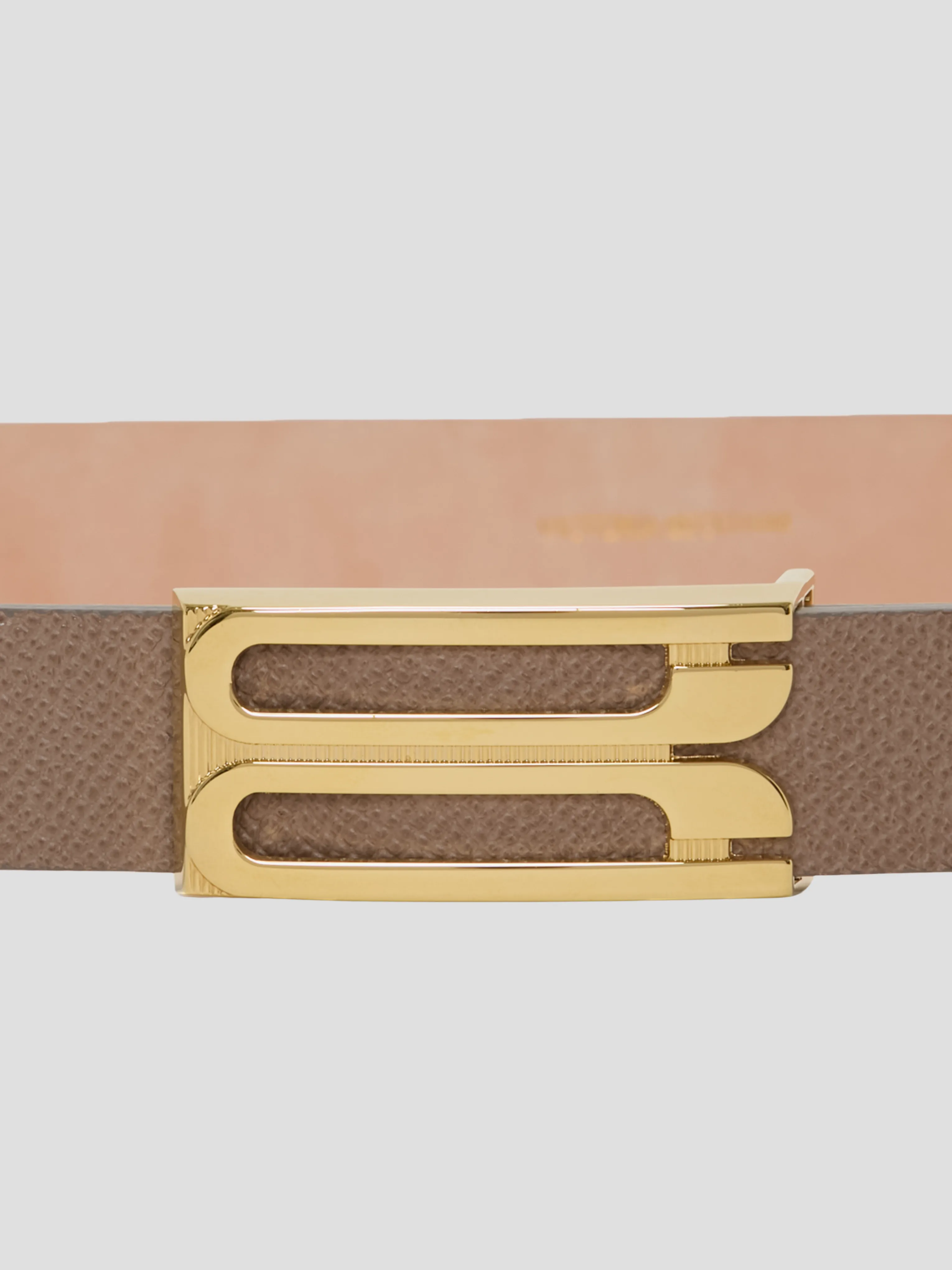 Regular Frame Belt in Tan