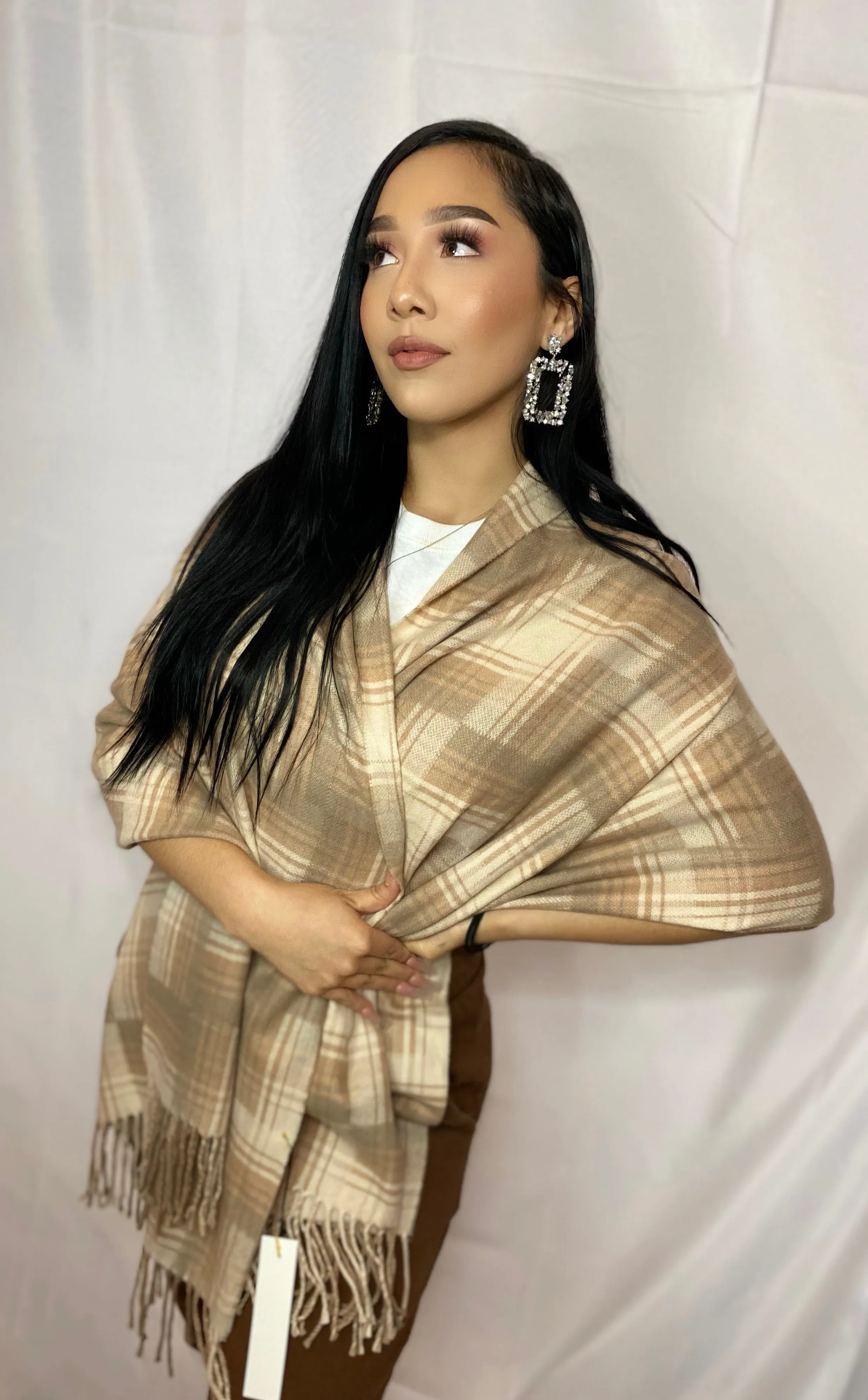 Renata Scarf - Nude Tones